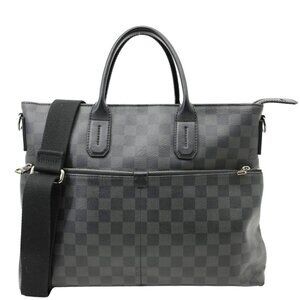 Louis Vuitton  7 Days A Week Damier Graphite Crossbody Bag Black